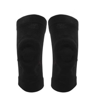 YUYTE Moisturising Compression Knee Sleeve Breathable Black Knee Brace for Meniscus Tear & Arthritis (M) | International Shipping Available - Buy Online on GoSupps.com