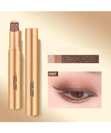 3-in-1 eye shadow pencil Waterproof long-acting eye shadow pencil Gradual flash powder novice eye shadow stick Colored shiny eye shadow pencil Waterproof classic shiny eye shadow stick (B) - Buy Online on GoSupps.com