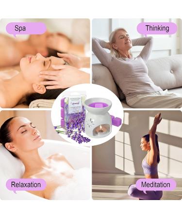 La Bellefe Lavender Scented Wax Melts - Natural Soy Wax Cubes for Warmers - Gift Set for Birthdays, Weddings, Parties, Spa & Meditation (2.5oz/70.9g*2) - Buy Online on GoSupps.com