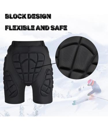 Shop Tentock Protective Pants - Padded Protector Shorts for Skiing Skating & Cycling - Drop Resistance & EVA Pad - 3XL Black - Buy Online on GoSupps.com