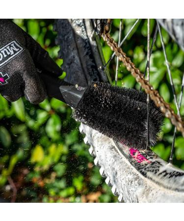 Muc-Off Two-Prong Bike Cleaning Brush - Black, One Size - Buy Online on GoSupps.com