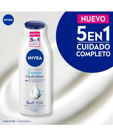 Nivea Body Milk Cream - Express Hydration for All Skin Types | International Shipping Available - Buy Online on GoSupps.com