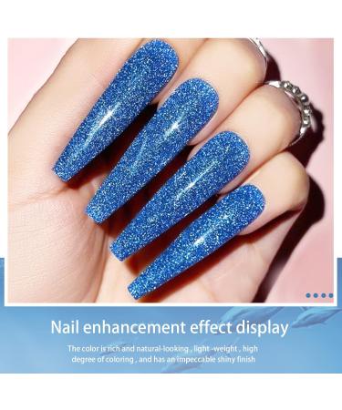 Dip Powder Glitter Set - Silver Pink Rose Green Blue Purple Colors | No Lamp Cure Needed | Even & Smooth Finish | 6 Box/Set (DP-R-6pcs-10g/box) - Buy Online on GoSupps.com