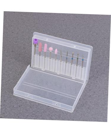 VINTORKY professional nail drill bits for acrylic nails acrylic nail drill bits nail file drill bits manicure ectric nail buffer bits file bits under nail cleaner tool dedicated gel Size 1 As Shown - Buy Online on GoSupps.com