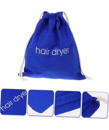 LALADEFIEE 1pc Hair Dryer Storage Bag Blow Dryer Carrying Bag Packaging Bag Make up Organizer Bag Canvas Blue 33.00X30.00X0.50CM Blue - Buy Online on GoSupps.com