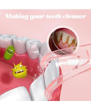 Fomiyes Tooth Handle for Adults - 2pcs Dental Floss Replacement & Oral Picks Holder (Pink/Blue) - Refillable Tooth Care Solutions - Buy Online on GoSupps.com