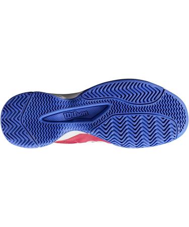 Wilson Girls Tennis Shoes - RUSH PRO JR QL Pink/White/Blue - Size 34 2/3 - All Surfaces - Ideal for All Player Types - WRS327900E025 - Buy Online on GoSupps.com