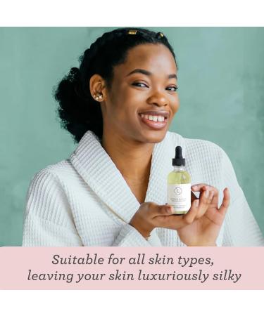 Lizush Lavender Body Oil - 2 oz Natural Vegan Non-GMO Moisturizing Bath Oil for Silky Skin with Premium Essential Oils - Handmade in the USA Lavender Oil - Buy Online on GoSupps.com