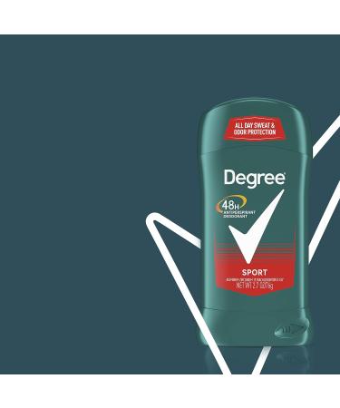 Degree Men Sport Antiperspirant Deodorant 2.7 oz - 48-Hour Sweat & Odor Protection - Buy Online on GoSupps.com