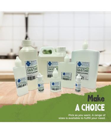 Baking Beauty and Beyond Concentrated Food Flavouring Oil - Food Grade Flavouring Oil for Candy Making Baking Lip Balm Gloss - Gin & Tonic (100ml) - Buy Online on GoSupps.com