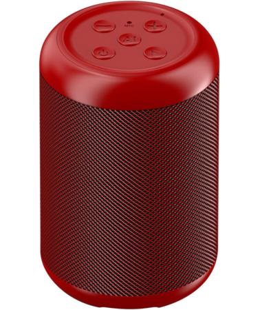 Intelligent Voice Bluetooth Speaker Portable Subwoofer - Red | Wireless HiFi Stereo for Home, Camping, and Sport | Supports TF-Card Storage - Buy Online on GoSupps.com