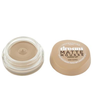 Maybelline New York Dream Matte Mousse Sand 30 - Flawless Matte Finish Foundation (18 ml) - Buy Now for Global Shipping! - Buy Online on GoSupps.com