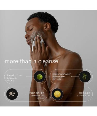 Jack Henry Hydrating Facial Cleanser - Kakadu Plum & Hyaluronic Acid - Exfoliating Creamy Face Cleanser (6.6 fl oz) - International Shipping Available - Buy Online on GoSupps.com