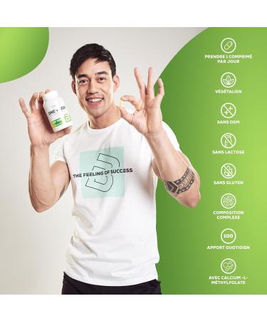 BioTechUSA One-A-Day Multivitamin | 12 Vitamins | 10 Minerals | Energy Immune & Bone Health 100 Tablets - Buy Online on GoSupps.com