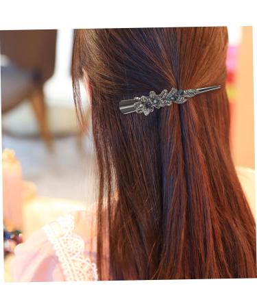 PAMINGONO Rhinestone Barrettes for Women Hair Barrettes for Women Fine Hair Rhinestone Hair Barrette Hair Clips for Styling Fancy Barrettes for Women's Hair Decorative Hair Clips Hair Bling - Buy Online on GoSupps.com