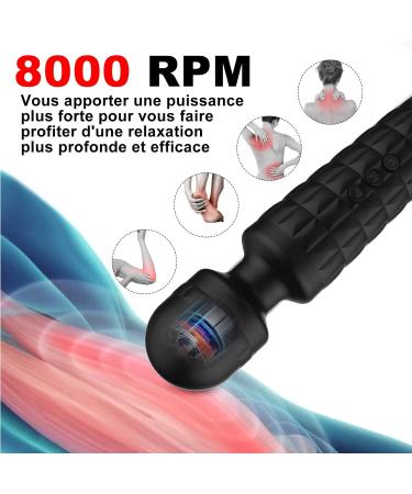 Portable Wireless Electric Massager - 25 Vibration Modes for Powerful Neck & Back Relief | Classic Edition - Buy Online on GoSupps.com