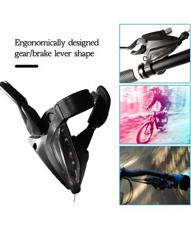 FAIREDEAR 24-Speed Bike Gear Shifter | EF500 Derailleur | Mountain Bicycle Speed Brake - Buy Online on GoSupps.com