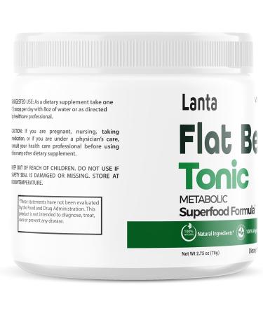Lanta Flat Belly Shake Powder - Maximum Strength BCAA & L-Glutamine Supplement for Women | 2 Pack Reviews - Buy Online on GoSupps.com