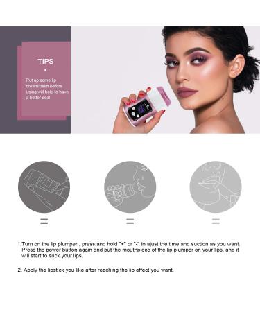 Buy Automatic Lip Plumper - Intelligent Control USB Rechargeable Digital Display Standing Design | Enhance Your Lips with Our Lip Filler (Bonus Sponge Pad Included) - International Shipping Available - Buy Online on GoSupps.com