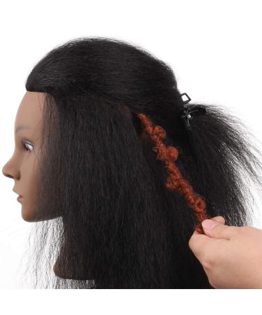 Xtrend 100% Real Hair Exercise Head for Hairdressers | Ideal for Hairstyles & Braids | Includes Table Clamp & Stand - Buy Online on GoSupps.com