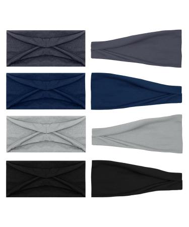 Headbands Women Headband Sports Hairbands Elastic Wide Hairband for Women Yoga Workout Headbands Headbands Color-B - Buy Online on GoSupps.com