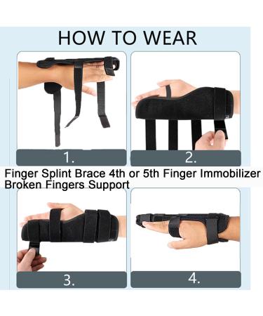 Trigger Finger Splint for Pain Relief | Pinky Finger Brace for Broken Fingers & Carpal Tunnel Support - Buy Online on GoSupps.com