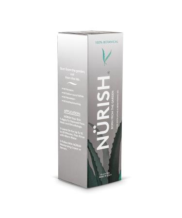 NURISH Aloe Exfoliating Gel - 100% Natural & Vegan | Gentle Exfoliation for Radiant Skin - 5.95 oz - International Shipping Available - Buy Online on GoSupps.com