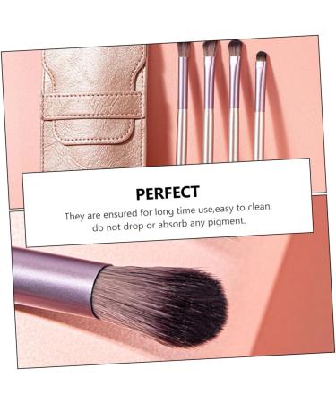 Outanaya 1 4pcs Eye Makeup Brushes Grooming Kit Mini Brush Foundation Brush Makeup Tool Pink Plastic - Buy Online on GoSupps.com