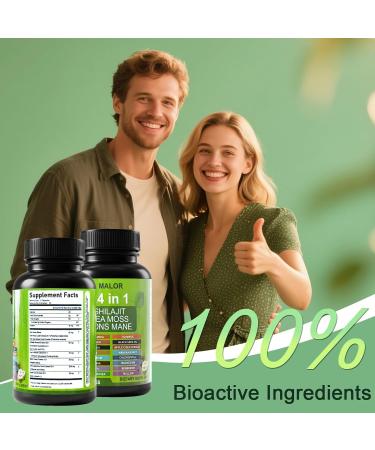 24 in 1 Soursop Graviola Capsules - Herbal Supplement with Shilajit Sea Moss Turmeric Ashwagandha - Vegan Non-GMO 60 Capsules (1) - Buy Online on GoSupps.com