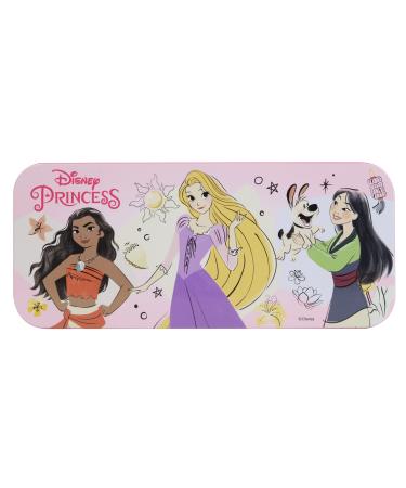 Markwins Princess Enchanting Destinations Lip & Face Tin- Makeup Kit- Colourful makeup tin- Toys and Gift for Kids 2022 Version