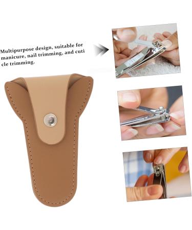 Mikinona Nail Clipper Protective Cover Nail Clipper Protective Cover Nail Clipper Protective Cover Cuticle Storage Bag Manicure Scissor Holder Cuticle Bag - Buy Online on GoSupps.com