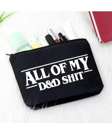 D&D Dice Pouch - All-in-One Dungeons & Dragons Accessory Bag | Black DD Dice Bag for International Shipping - Buy Online on GoSupps.com
