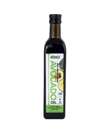 Avohass California Extra Virgin Avocado Oil 16.9 fl oz Bottle
