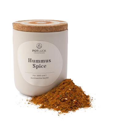 POTLUCK | Hummus Spice | Spice mix in a ceramic pot | 65g | Vegan gluten-free and with natural ingredients