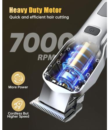 Romanda Cordless Hair Clippers & Trimmers Set | Men's Grooming & Barber Clippers - Buy Online on GoSupps.com