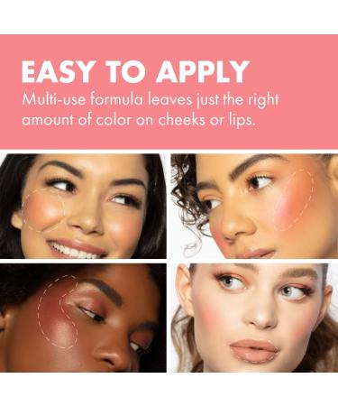 Milani Cheek Kiss Liquid Blush - Lightweight & Blendable Cheek Color in Rose Romance | Buy Internationally - Buy Online on GoSupps.com