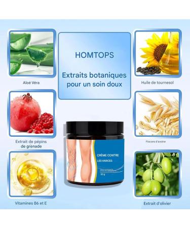  Manolyee Leg Cream Nourishing Calf Cream 50g - Soothing Leg Care for Pregnant Women and Hikers - Buy Online on GoSupps.com