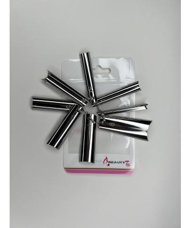 Chrontier Easy French Manicure Smile Line Cutter - 9 Sizes Individual Tips for Pink & White UV Gel Nails - Nail Art Trimmer Tool - Buy Online on GoSupps.com