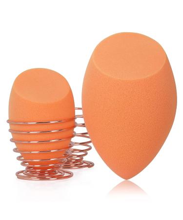 12CM XL Beauty Sponge Blender Set for Face & Body - 2 Sponge Holders - Flawless Makeup Application for Foundation, Tan & Powder - Buy Online on GoSupps.com