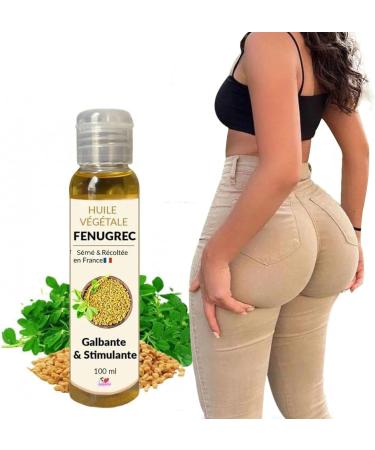 French Fenugreek Oil For Buttocks, Enlarge Chest and Hip - Nail and Hair Care - Natural-100ml - I Love My Popotin