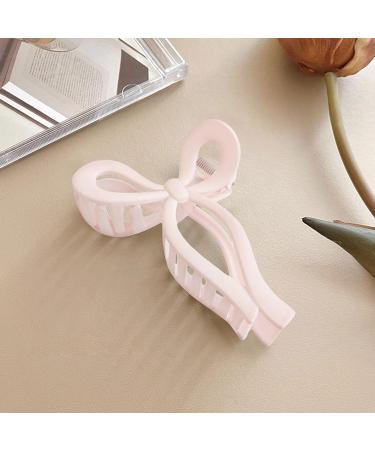 Women Hair Claw Bowknot Shape Anti-slip Design Hair Clip Back Head Large Hair Grip Clip Hair Claw Hair Accessories Beige - Buy Online on GoSupps.com