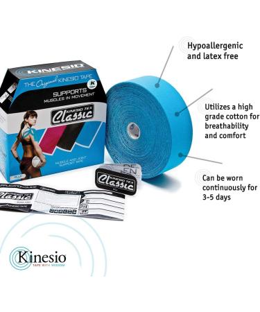 Kinesio Tex Classic Athletic Tape Bulk Roll - Beige 2 x 103 ft - Pack of 1 - Buy Online on GoSupps.com