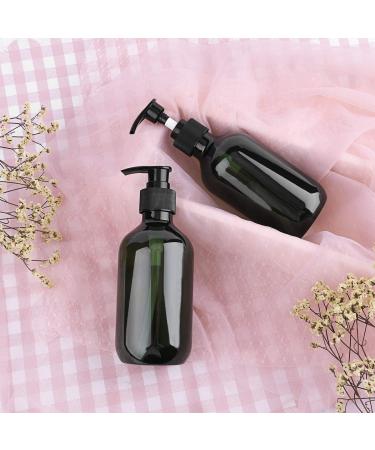 YEBeauty 10oz Pump Bottle Dispenser 2-Pack - Refillable Soap Shampoo Dispenser for Kitchen & Bathroom - Green 300ml - Buy Online on GoSupps.com