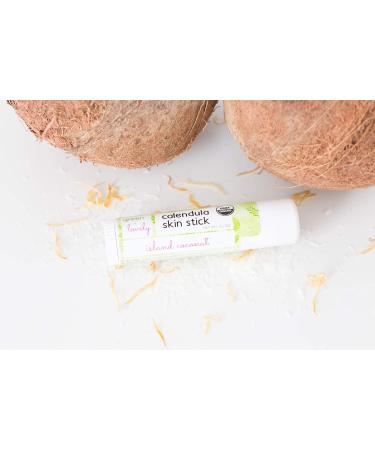 Green + Lovely Calendula Skin Stick Organic Lotion Sticks Moisturizing Balm Ointment Salve Multipurpose Hand Cream Body Bar 0.5 oz. Island Coconut (2 Tube Set) Island Coconut 0.03 Ounce (Pack of 2) - Buy Online on GoSupps.com