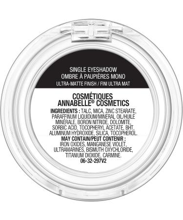 Annabelle Matte Single Eyeshadow Ivory Cruelty-Free Fragrance-Free Paraben-Free 1.5 g - Buy Online on GoSupps.com