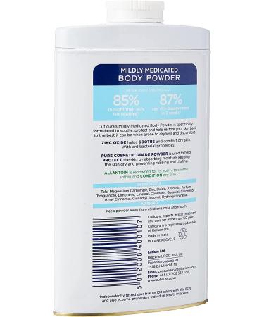 Cuticura Mildly Medicated Talcum Powder (250g) - Pack of 6 - Buy Online on GoSupps.com