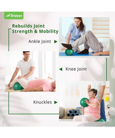 Trideer 9 Inch Pilates Ball for Physical Therapy and Core Strength - Green - Buy Online on GoSupps.com