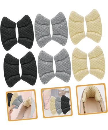 NOLITOY Anti-Wear Heel Protector Pads | 6 Pairs Self-Adhesive Inserts for Loose Shoes | Women s Wear-Resistant Heel Grips & Cushion Pads - Buy Online on GoSupps.com