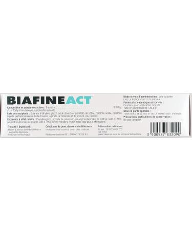 Biafine Act Emulsion Cream 139.5 g - Buy Online on GoSupps.com