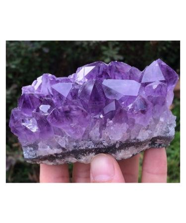 Natural Crystal Rough 150g Natural Amethyst Beautiful Purple Quartz Geode Crystal Cluster Specimen